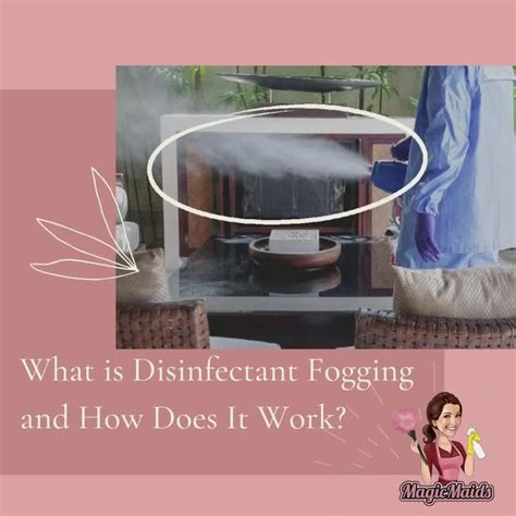 how does disinfecting fogging work